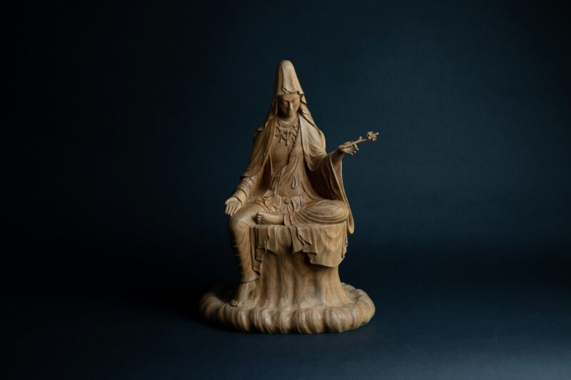 新作仏像 マリア観音像が完成しました〇 | 京都の仏師 宮本我休（GAKYU