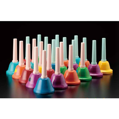 ミュージックベル（ハンドベル） - レインボー・カラー MB－C と