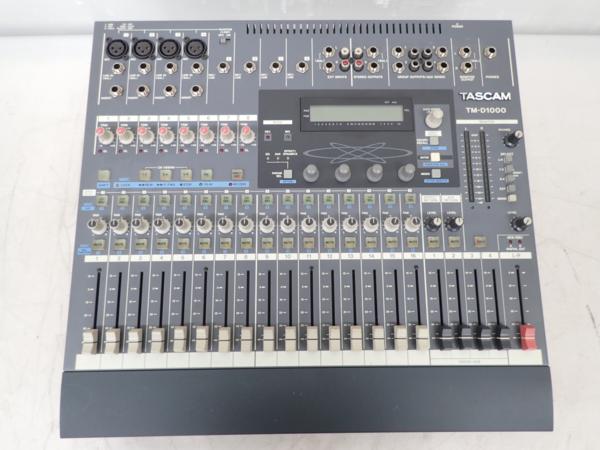 高額買取実施中!!】TASCAM 16chデジタルミキサー TM-D1000 タスカム