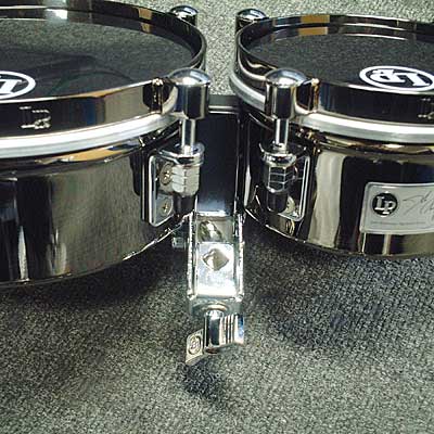 LPパーカッション LP-845JD John Dolmayan ティンバレス LP John Dolmayan Signature Mini Timbales w/ Cowbell Black LP-845JD