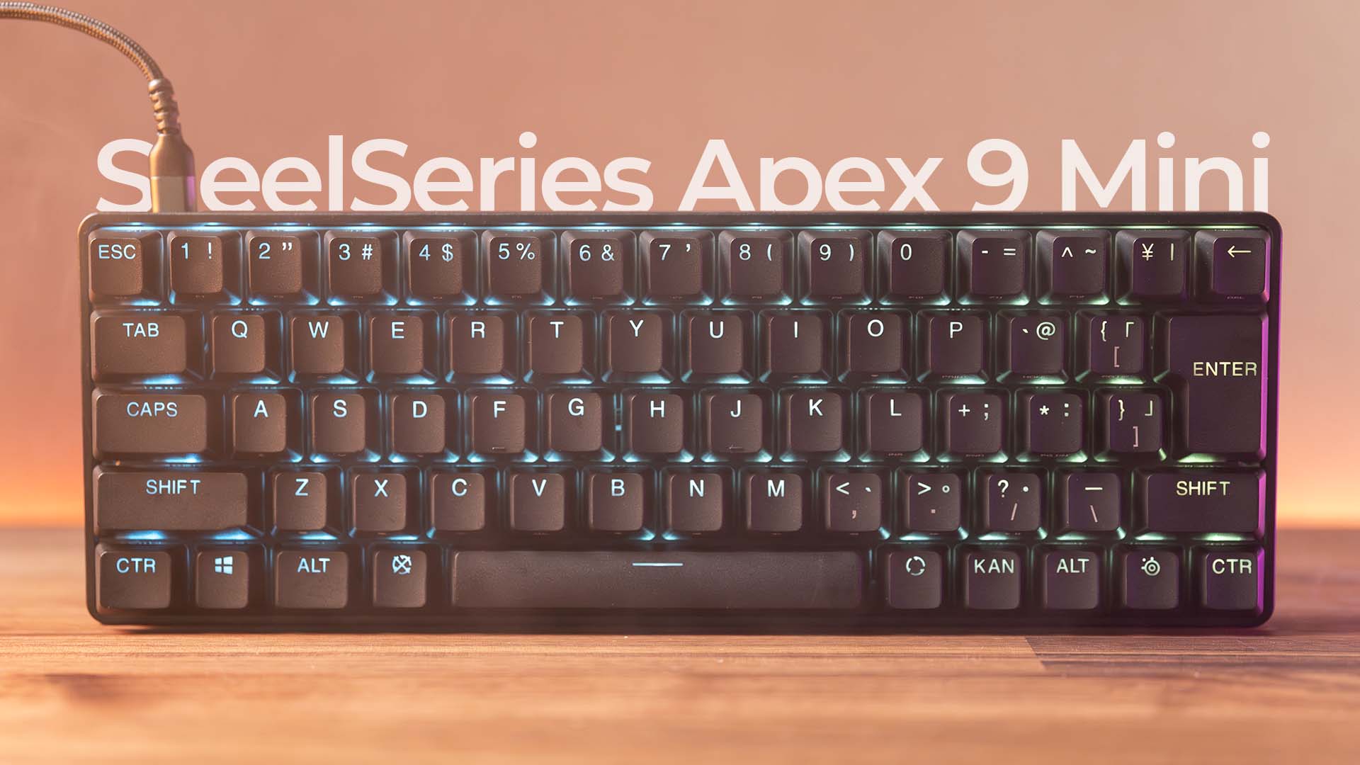 SteelSeries Apex 9 Mini レビュー | ゲームギーク