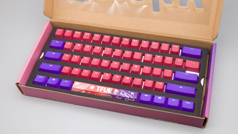 レビュー】Ducky x Tfueコラボキーキャップをゲット！スペースバーが