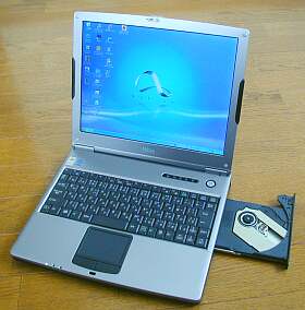 玄の館パソコンの部屋～SHARP Mebius MURAMASA PC-MV1-C3E 印象編