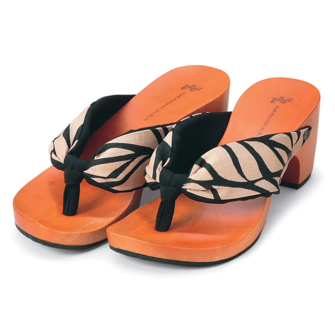 hitete 6.5 リーフ・ベージュ×黒 黒・黒 / KC-18A – mizutori / 株式