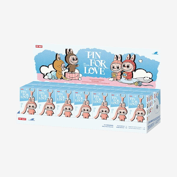 Qoo10] LABUBU Pin For Love 30TYPE!