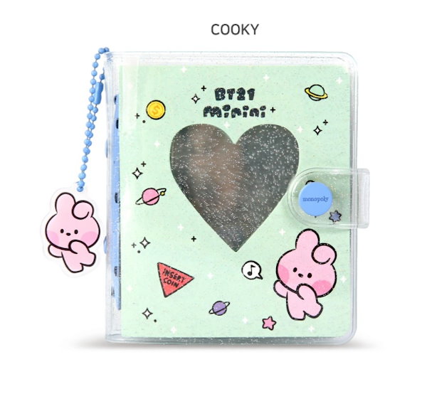 Qoo10] BT21 3穴コレクトブック フォトアルバム 写真