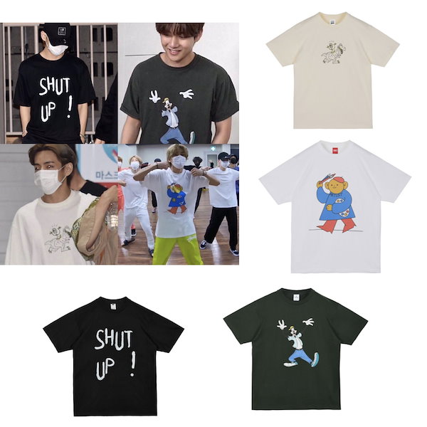 Qoo10] TARKET 【BTS Vテテ着用】半袖Tシャツ