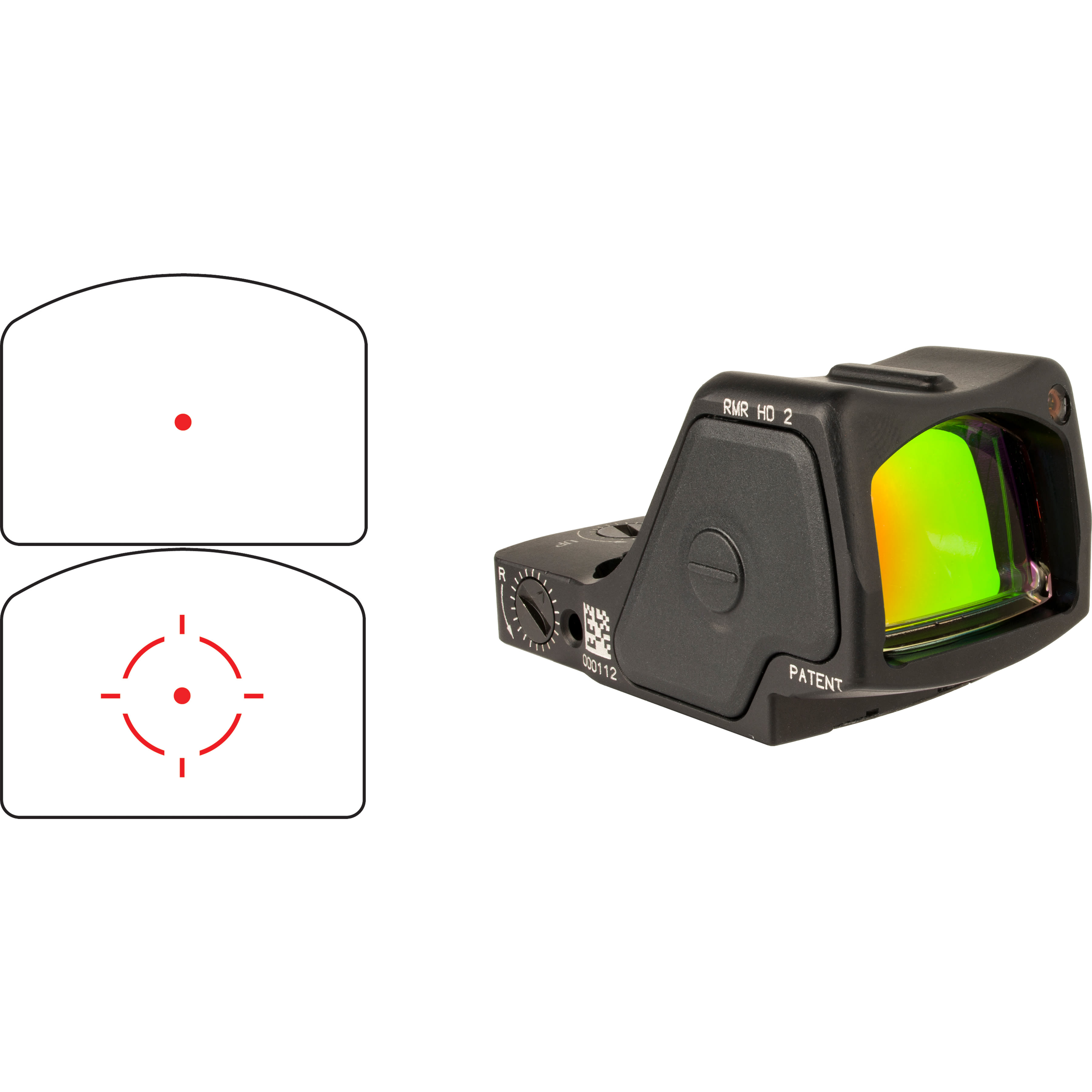 Trijicon Rmr Hd 55 Moa Adjustable Led Sight With 3.25 Moa Dot