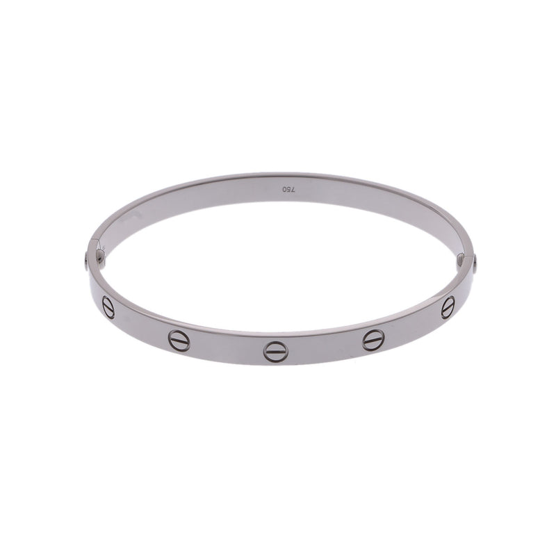 カルティエラブブレスレット 旧型 #21 メンズ K18ホワイトゴールド