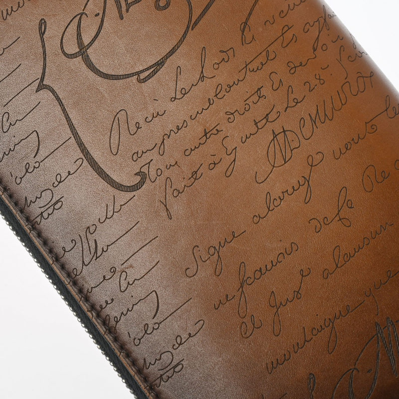 ベルルッティタリ カリグラフィ ラウンドファスナー トラベルケース