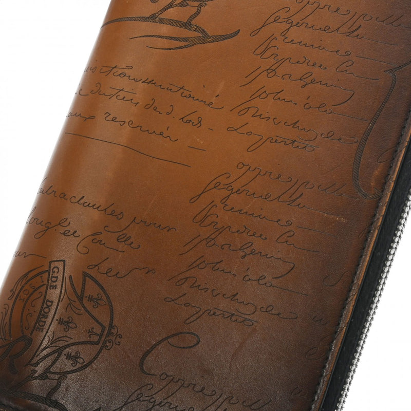 ベルルッティタリ カリグラフィ ラウンドファスナー トラベルケース