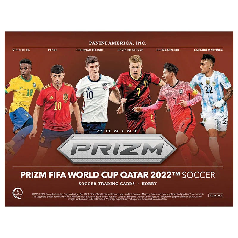 2022 Panini Prizm World Cup Soccer Hobby 12 Box Case | Giant