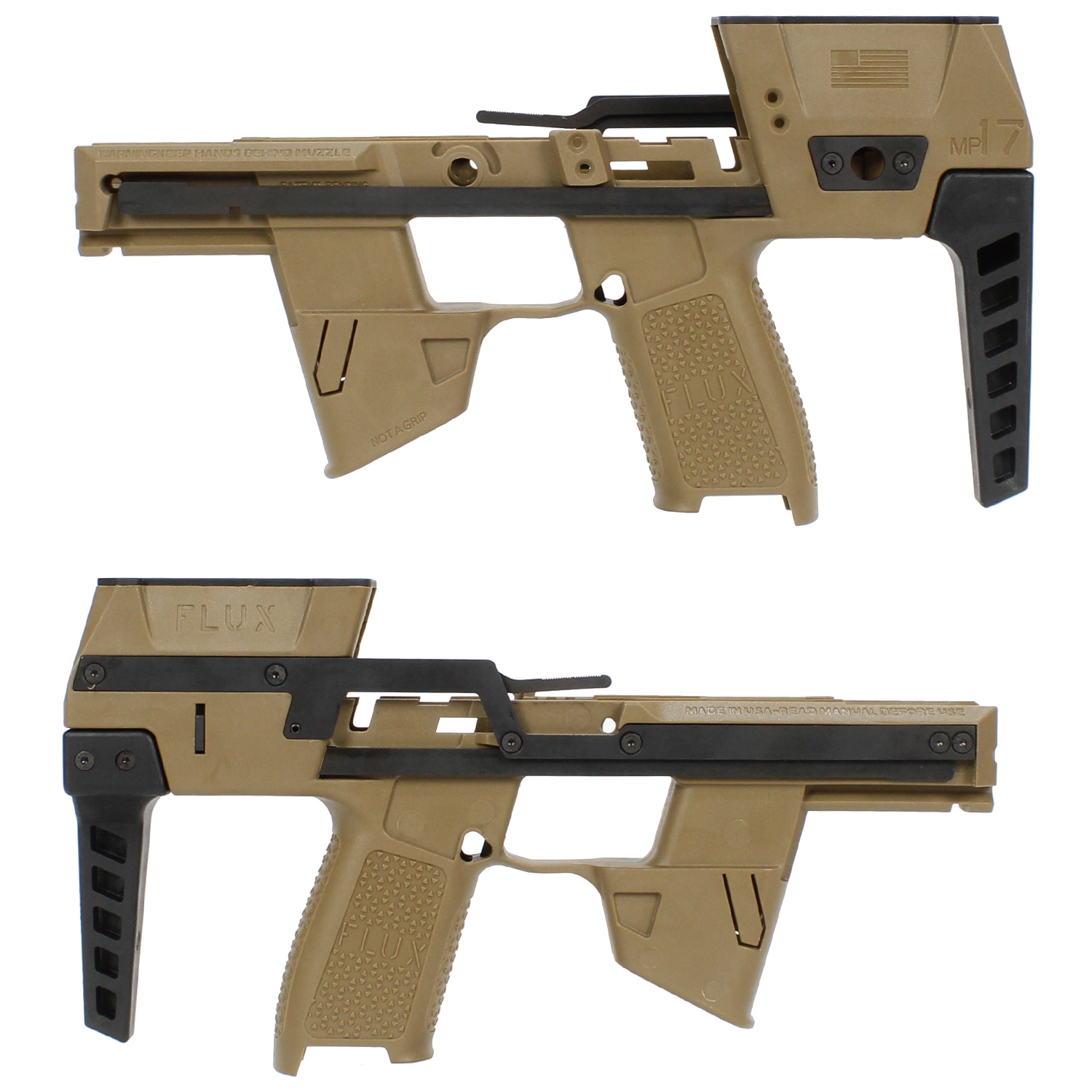 FLUX Defenseタイプ FLUX MP17 キット SIG AIR(VFC) ガスブローバック