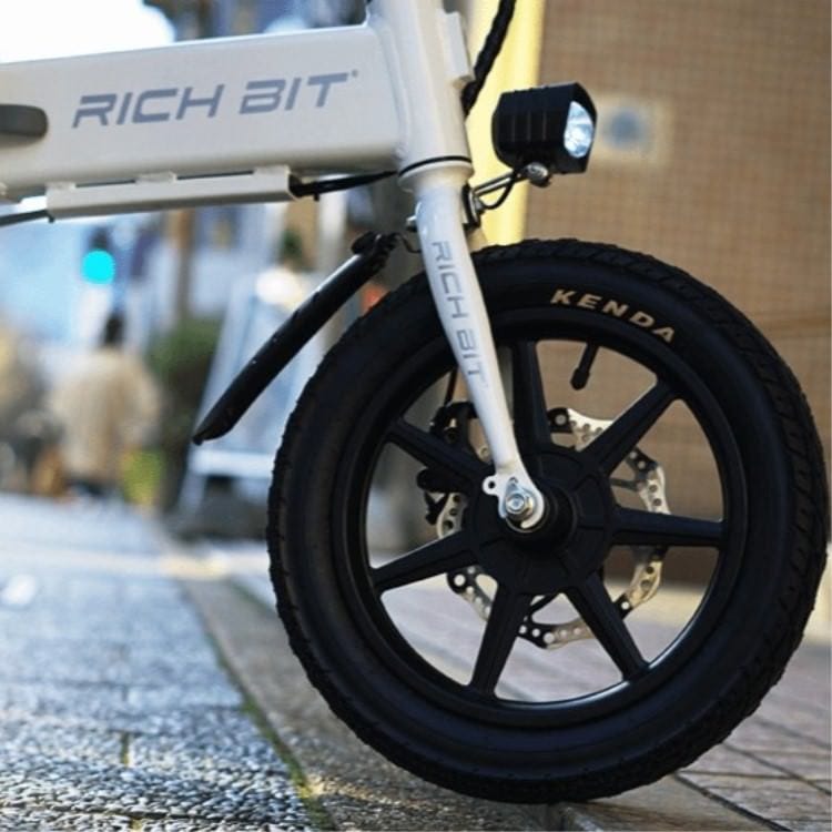 電動アシスト自転車] RICHBIT CITY ASSIST(シティブラック)｜折り畳み