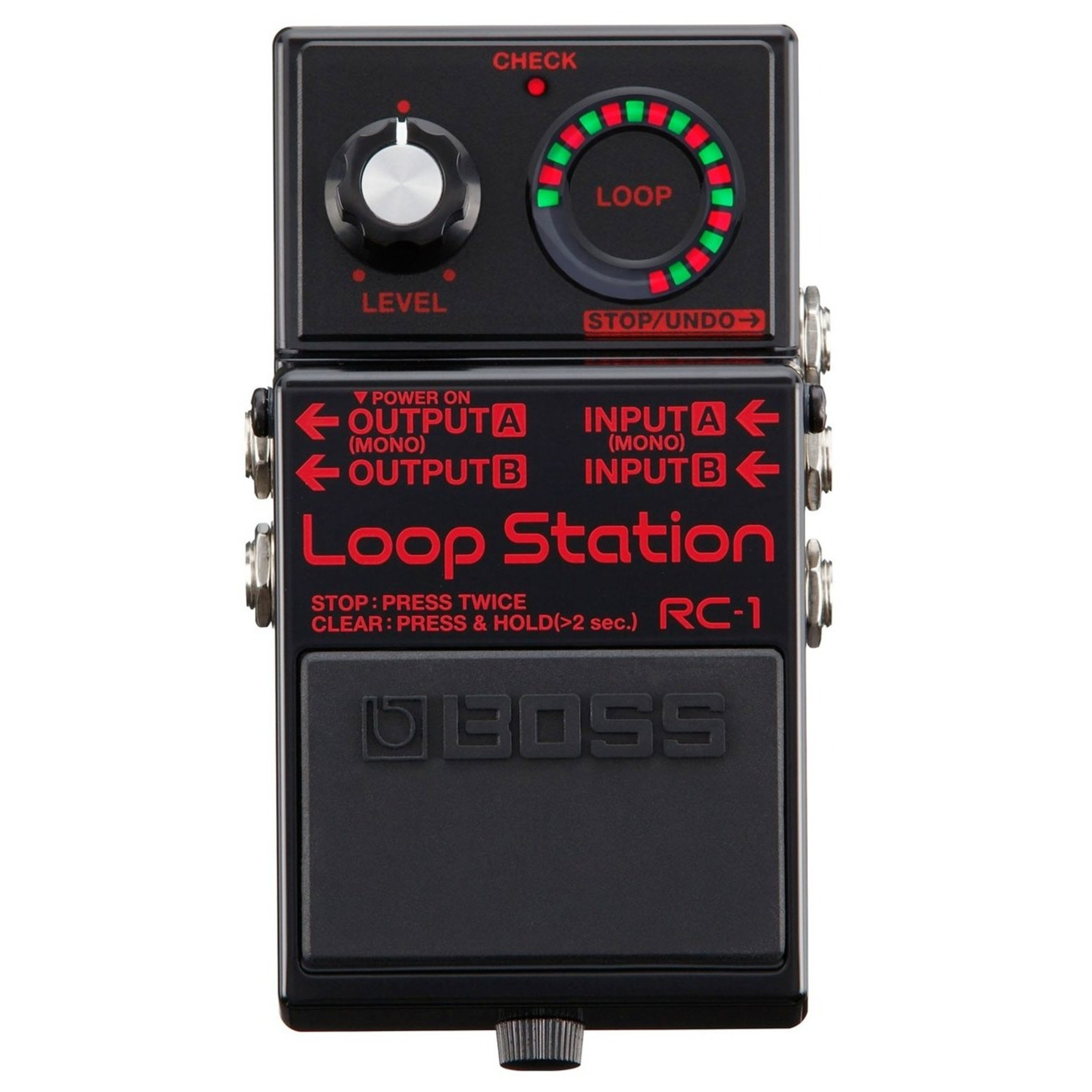Boss Limited Edition RC1-BK Loop Station, Black - GigGear