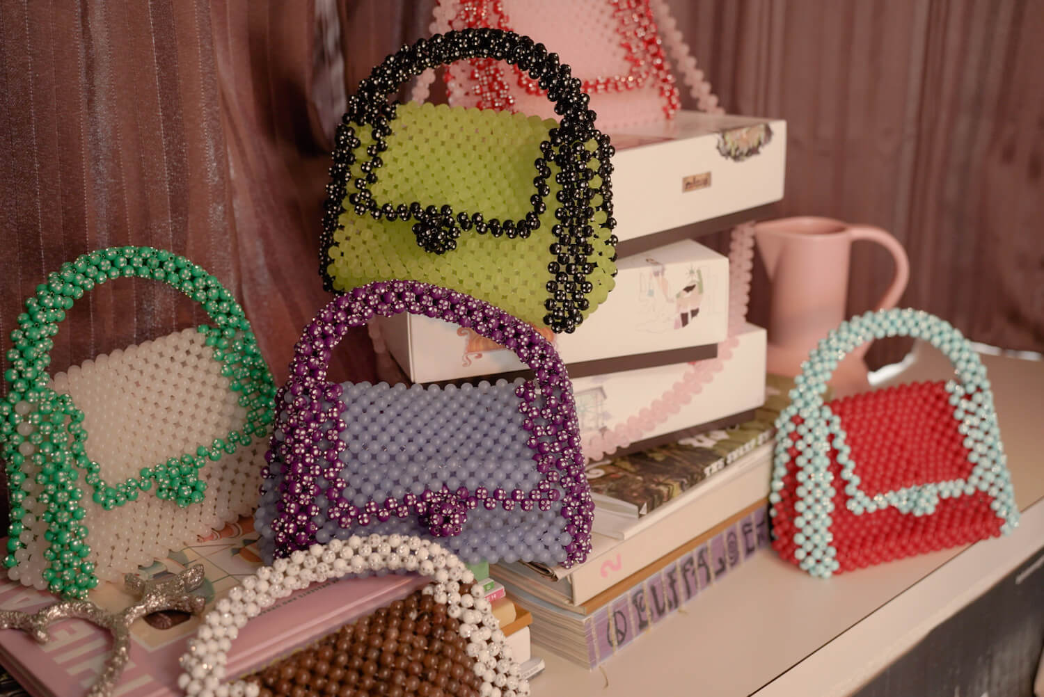 カラフルなビーズバッグで心を鷲掴みにするmizuebagのポップアップが