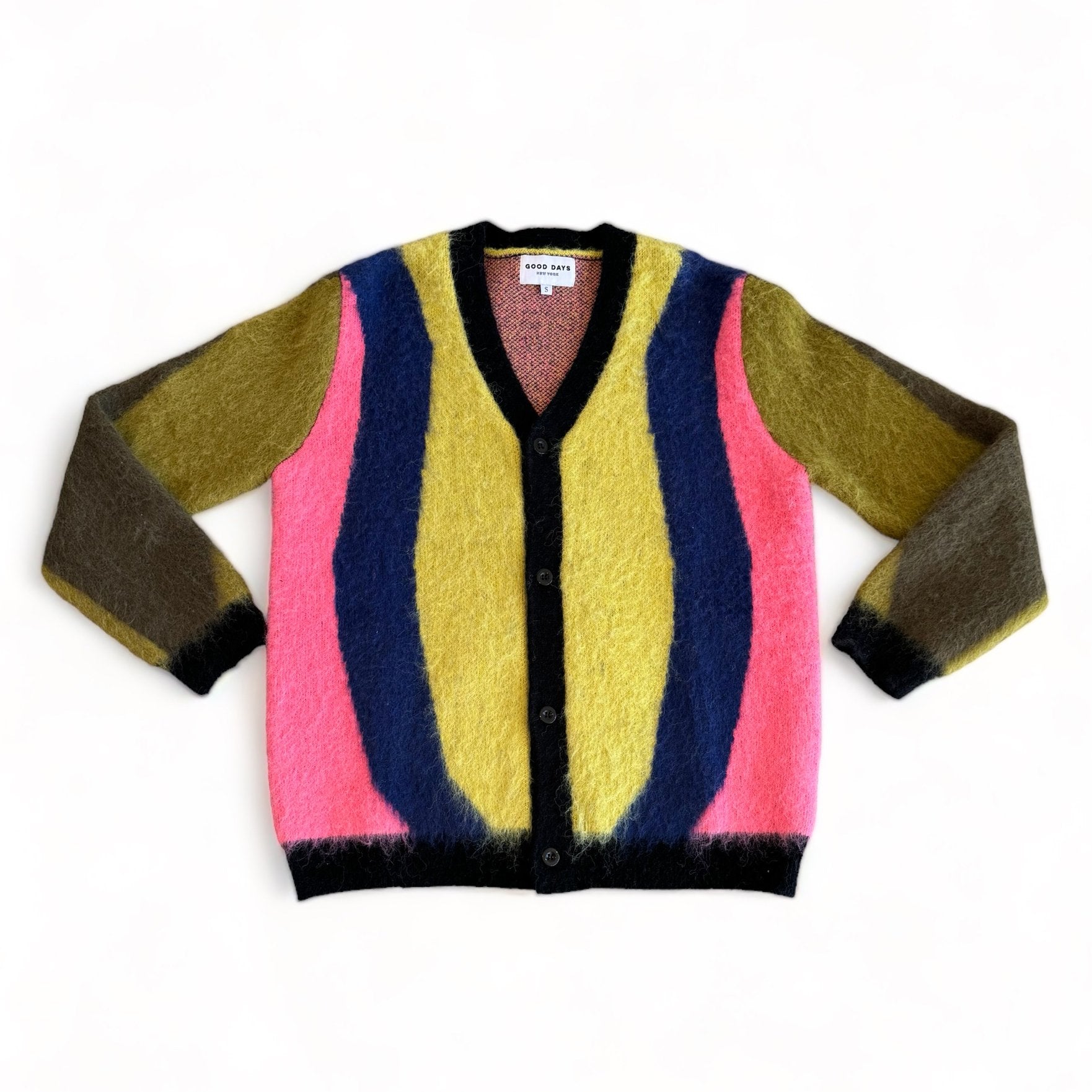 Striped Mohair Cardigan – GOOD DAYS