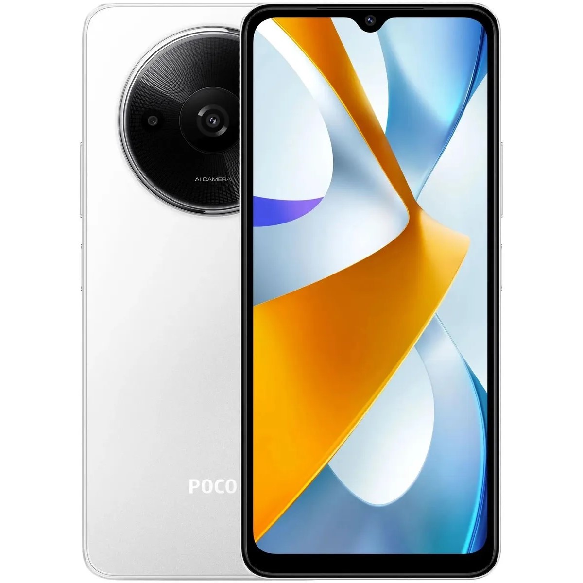 Смартфон POCO C61 3/64Gb White купить в Крыму - магазин Xiaomi