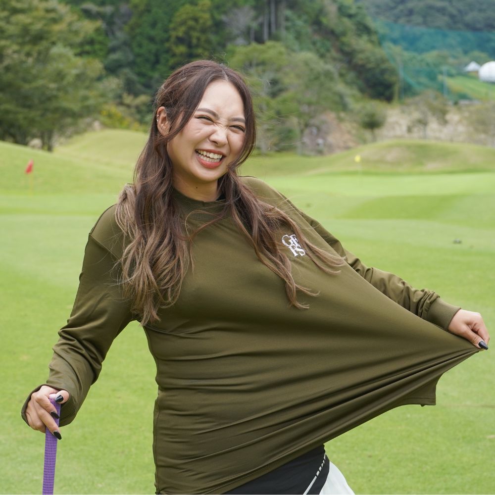 Menu design mock neck long sleeve – GOLF FREAKS STORE