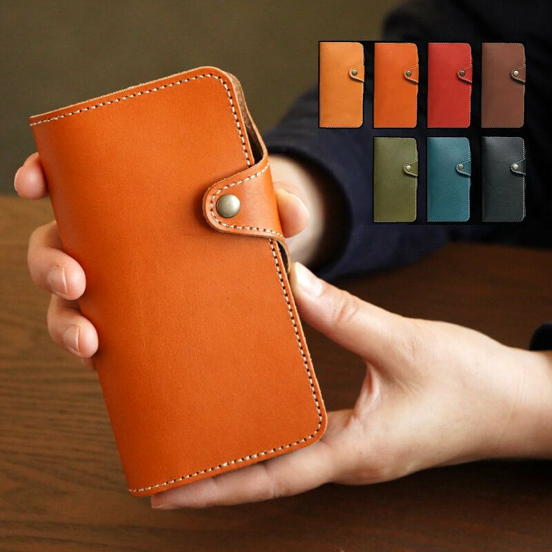 栃木レザー☆手帳型ケース】iPhone14Pro / iPhone14ProMax / iPhone14