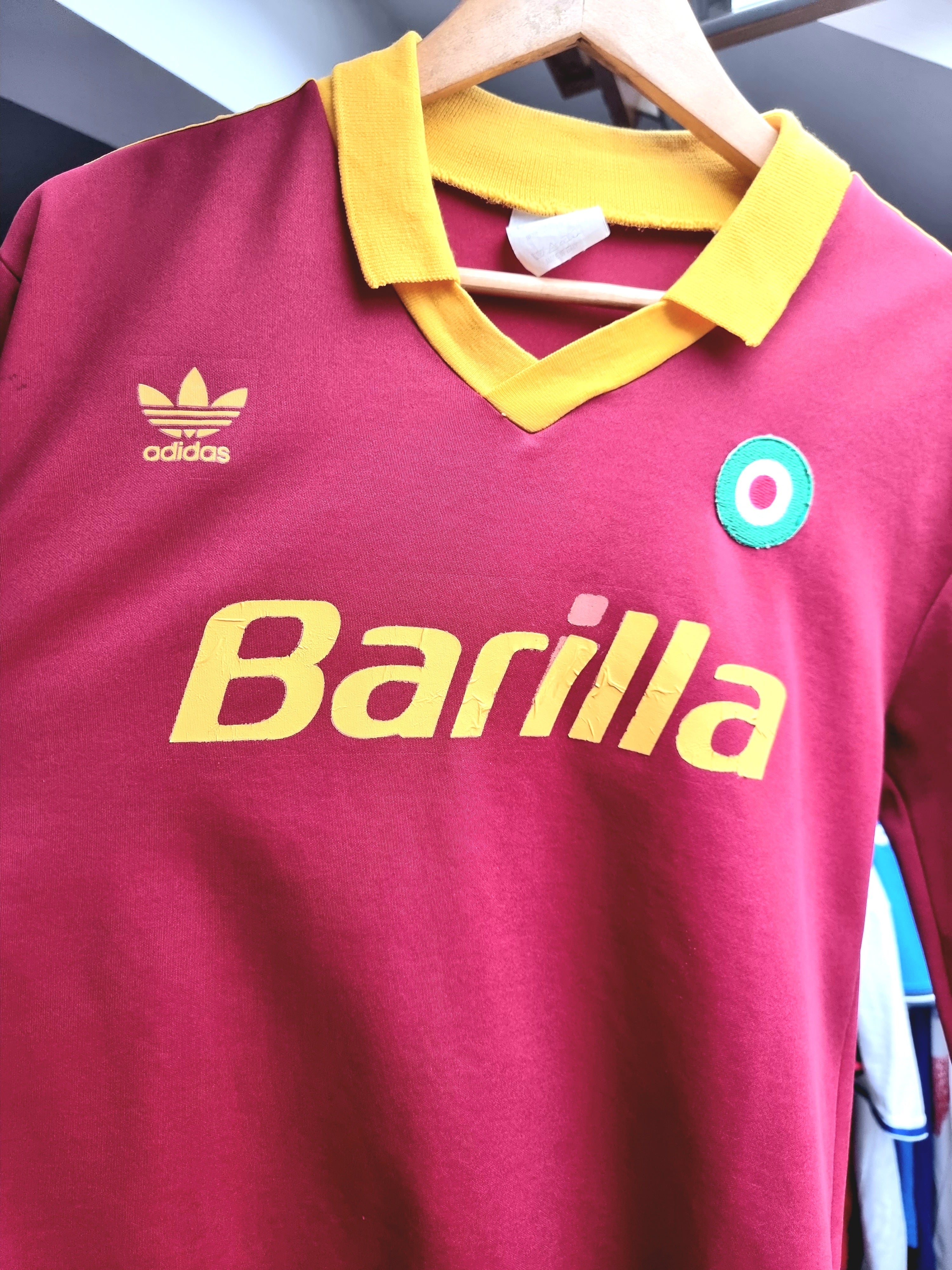 Adidas Roma 91/92 Long Sleeve Home Shirt Medium – Granny's