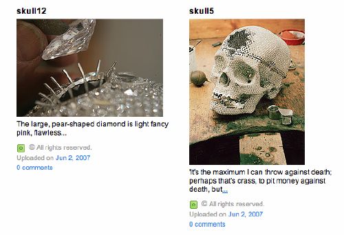 HowTo Photoset: Damien Hirst's Diamond Skull – greg.org
