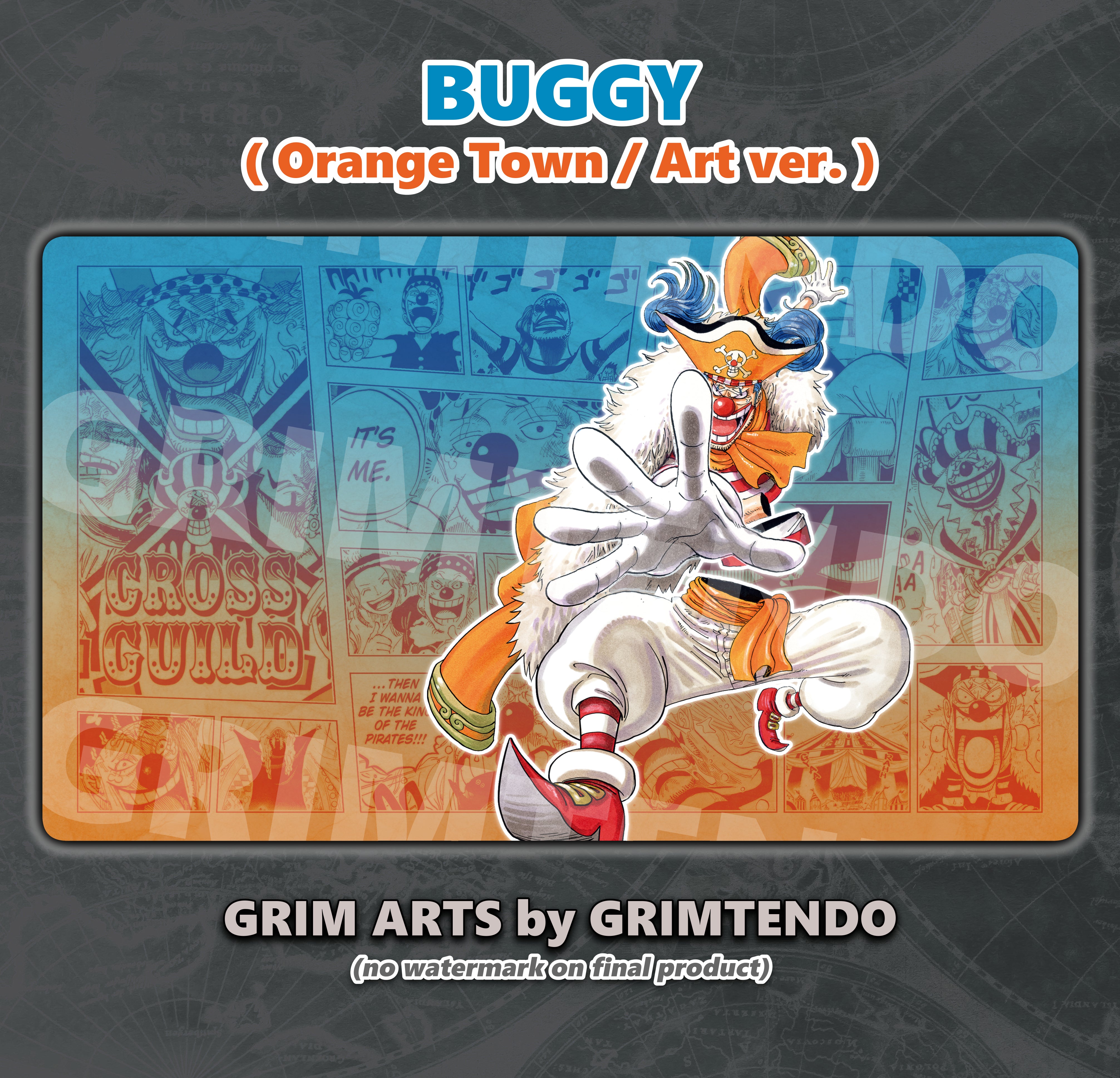 Buggy (Manga Playmat) – GRIM ARTS