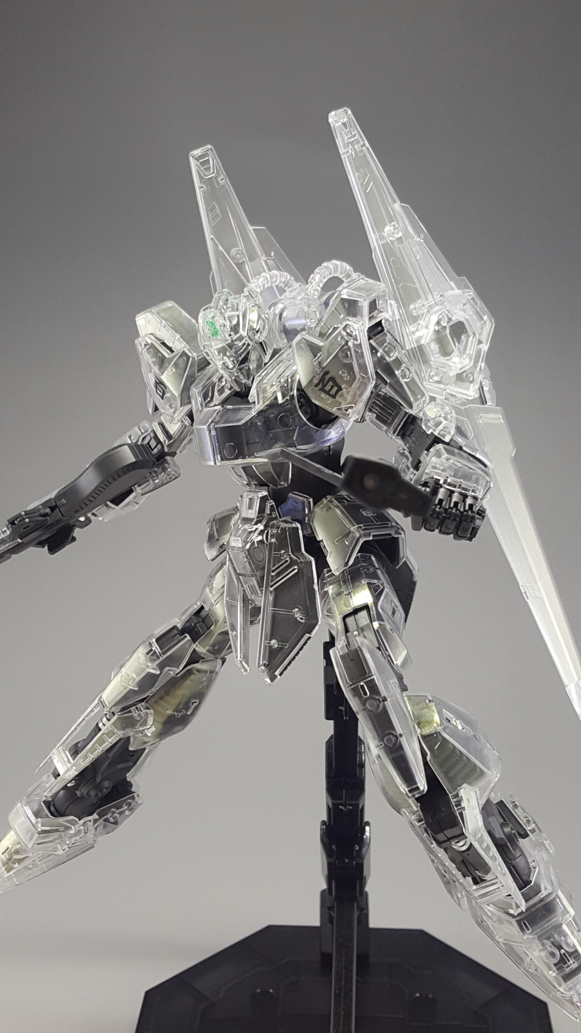 Mg 百式 [メカニカルクリアver]｜敗残兵さんのガンプラ作品｜GUNSTA