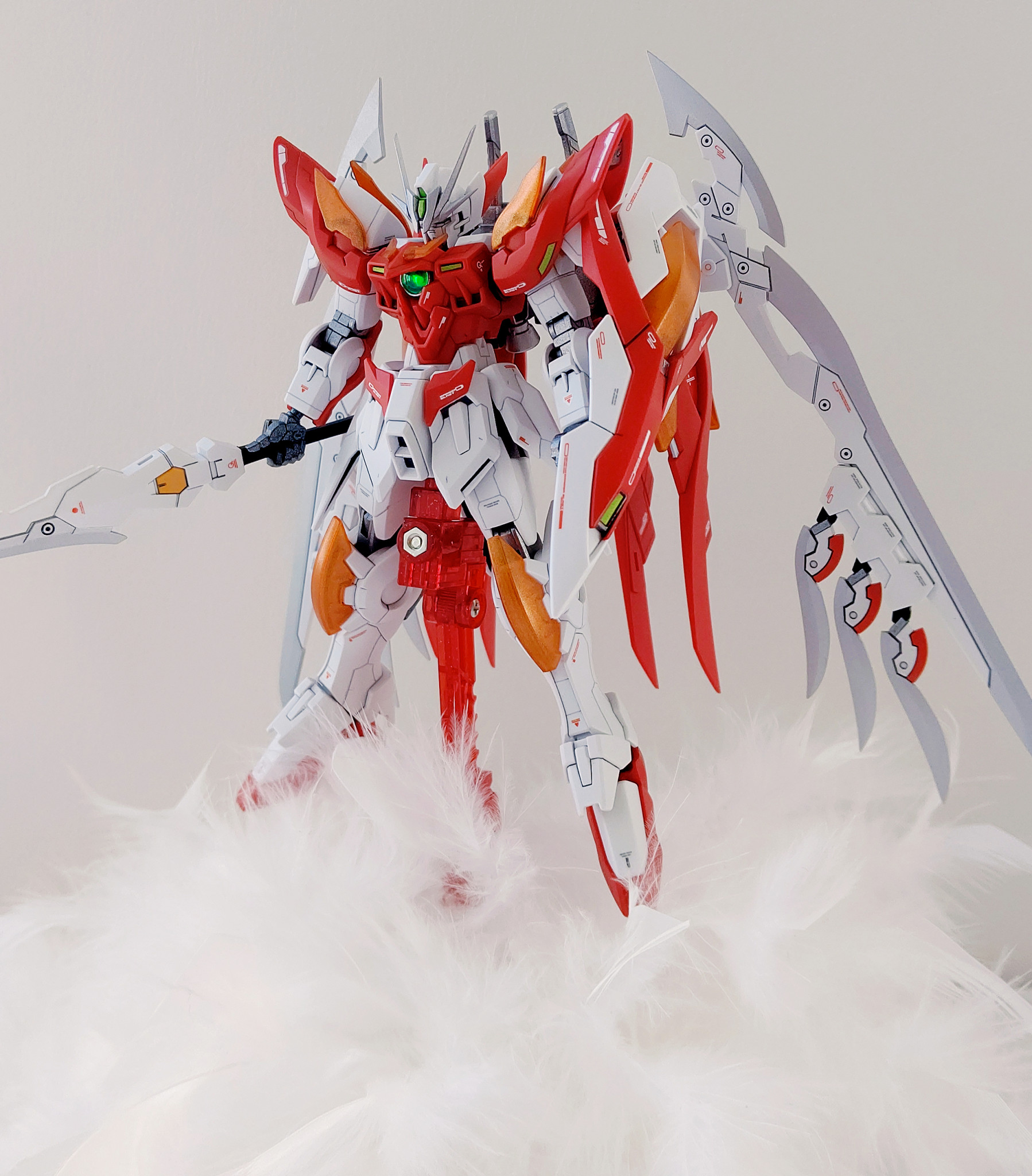 HGBF ウイングガンダム ゼロ炎 フレイムフェーダー｜Riritoさんの