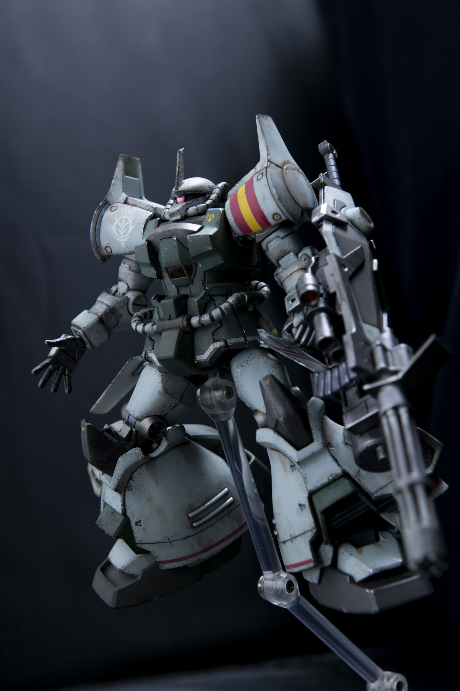 HG グフ フライトタイプ｜ハブヲさんのガンプラ作品｜GUNSTA（ガンスタ）