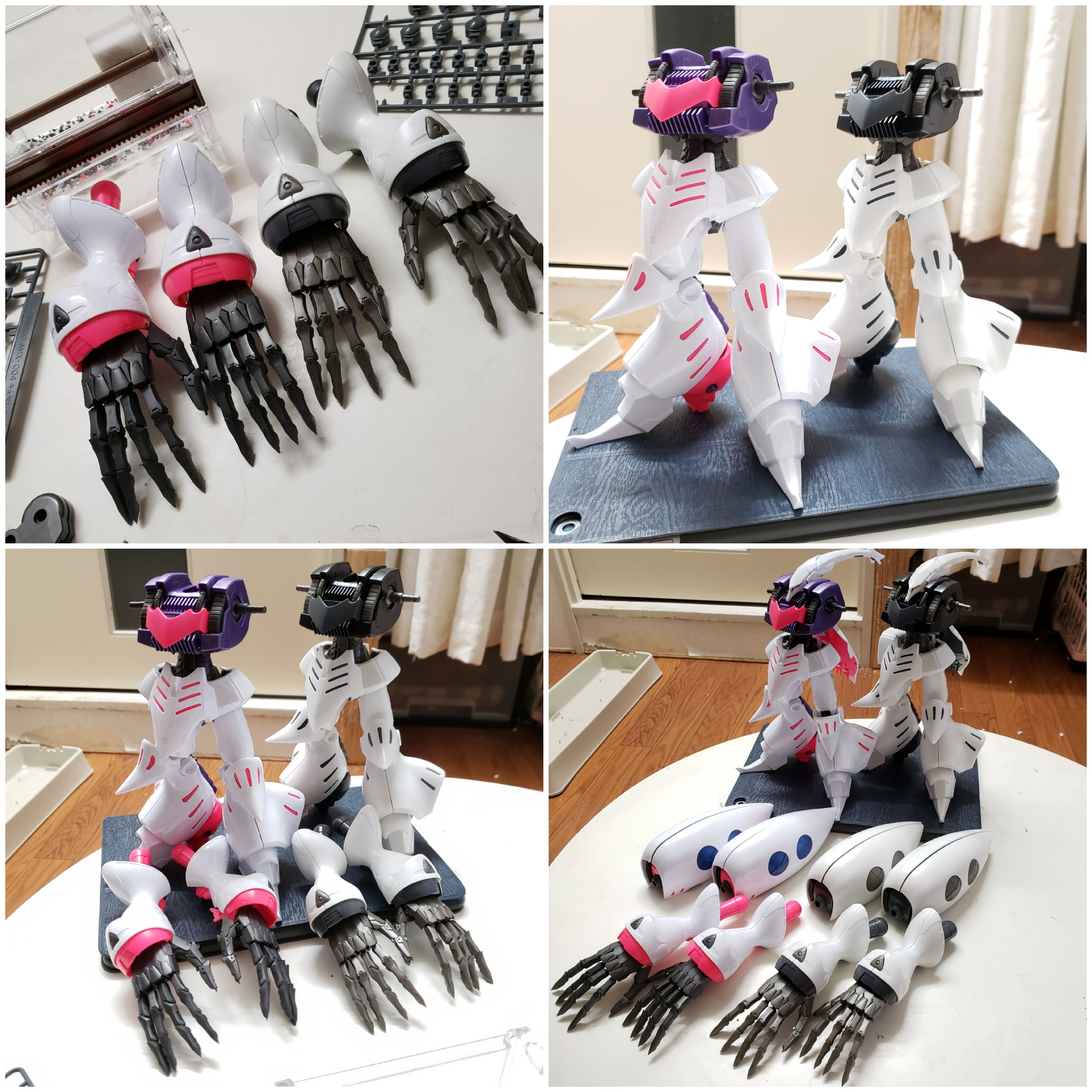 キュベレイアンベリール＆キュベレイダムド｜玖辺澪さんのガンプラ作品