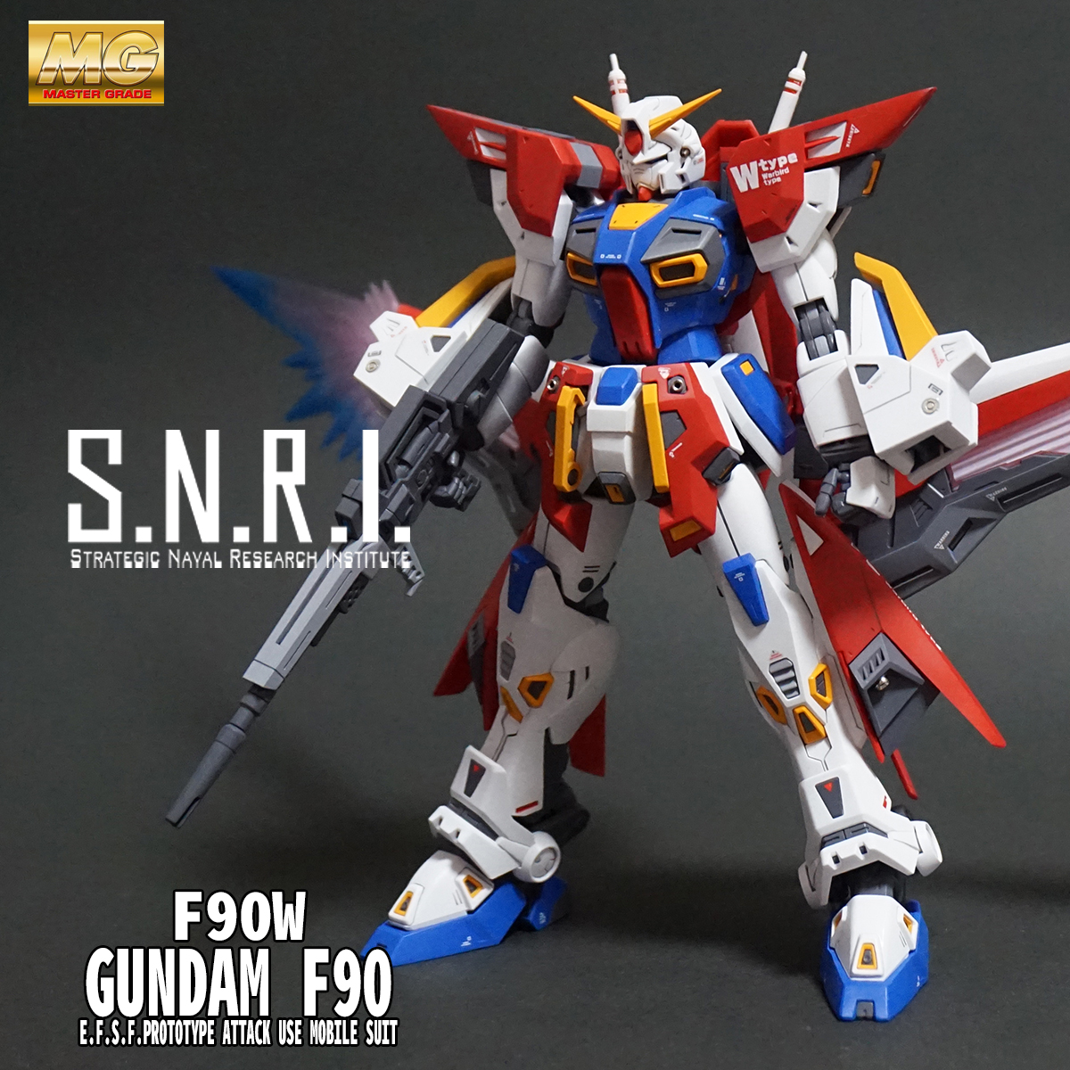 ガンダムF90 ミッションパック Wタイプ｜@Under_NM_Designさんの