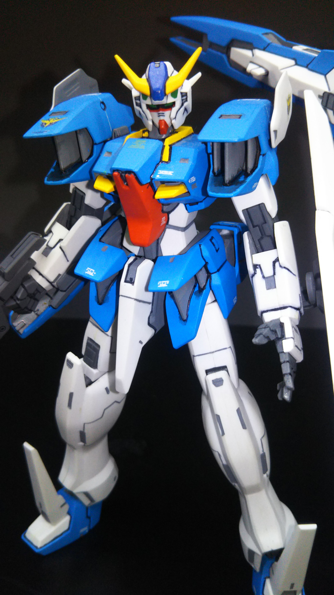 ガンダムラジエル+GNゼファー｜茅薙計都(@keito_kayanagi)さんの