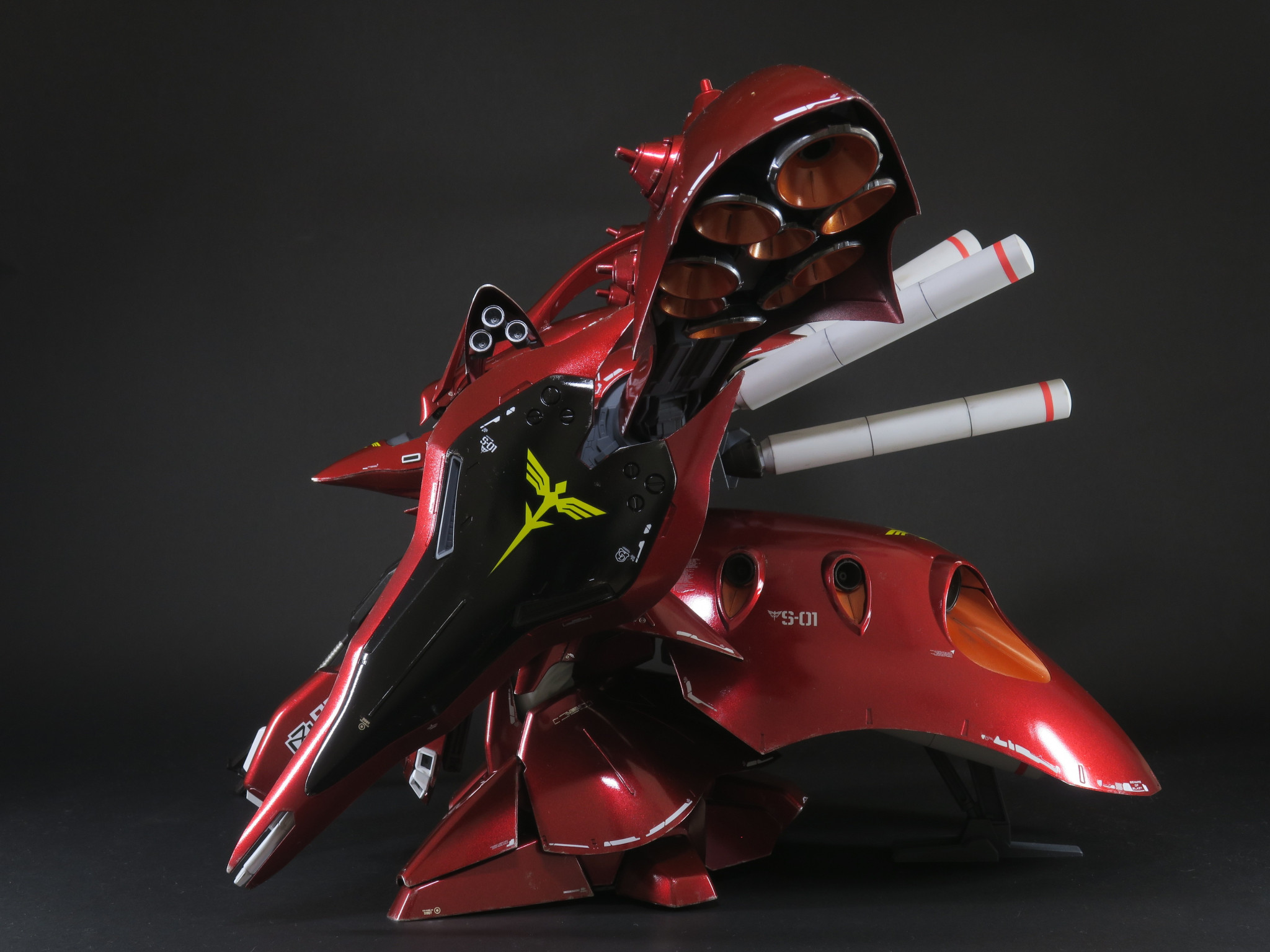 HGUC ナイチンゲール キャンディ塗装＆ライトウェザリング