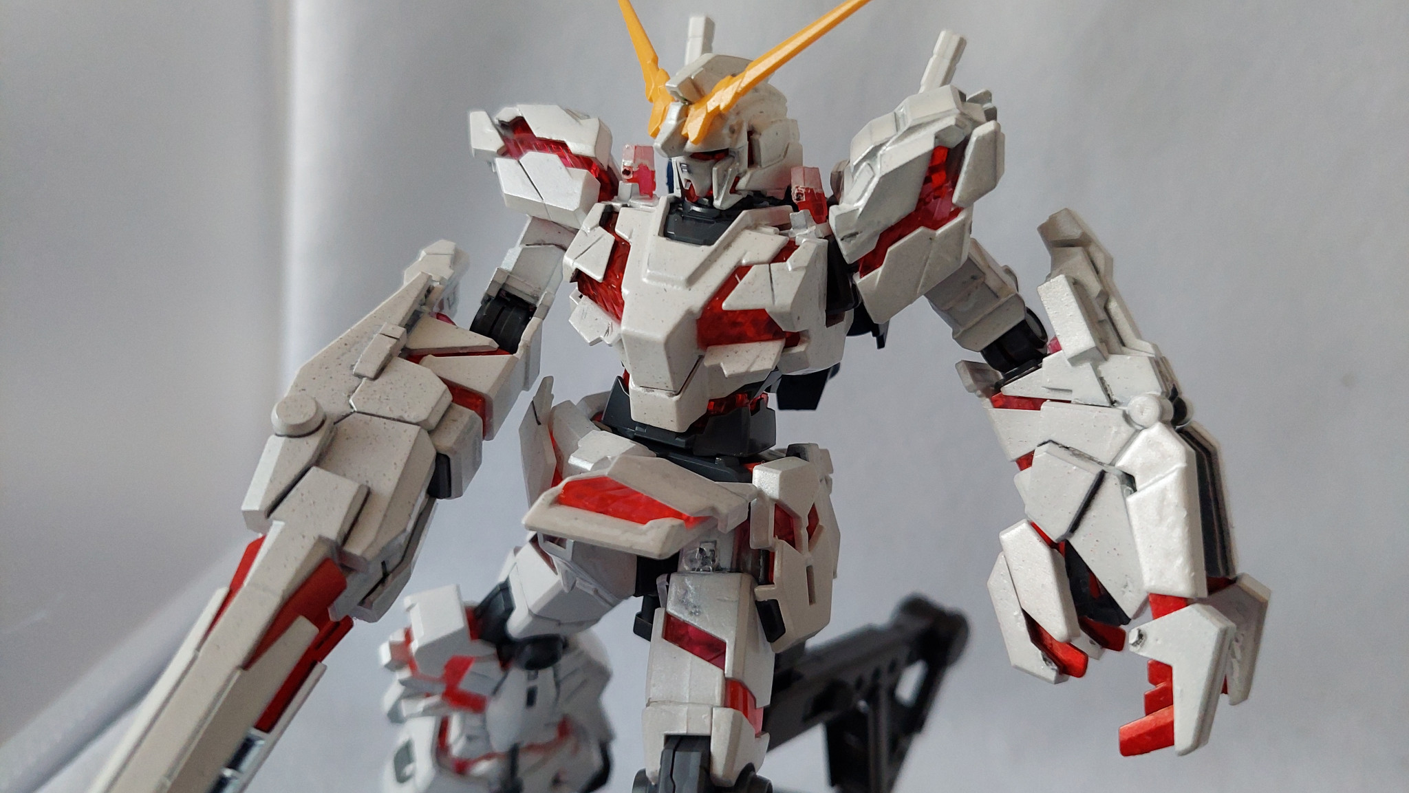 ユニコーンガンダム（バンシィ・スタイル）｜闇鍋はにわさんのガンプラ