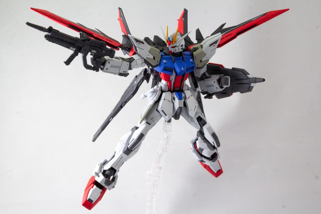 MG ビルドストライクガンダムフルパッケージ ストライク素組プラモ