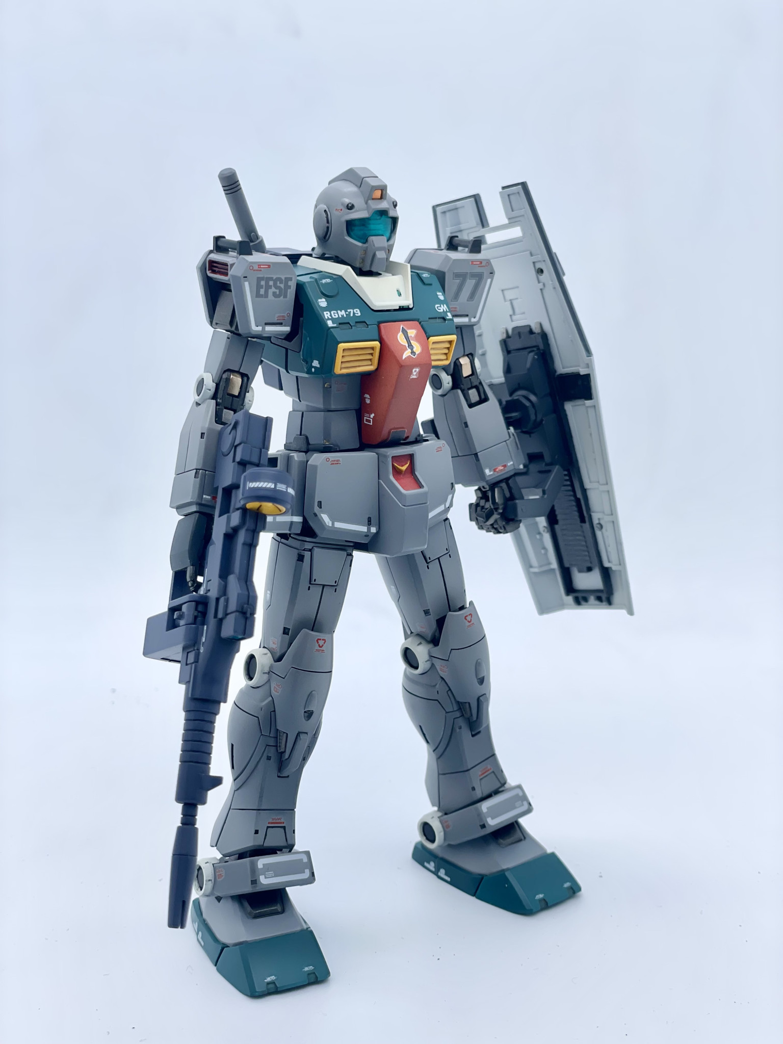 ジム (スレッガー搭乗機)｜@LCさんのガンプラ作品｜GUNSTA（ガンスタ）