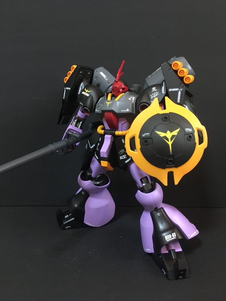 HG黒い三連星専用 ヤクト・ドーガ｜ロメオ8さんのガンプラ作品