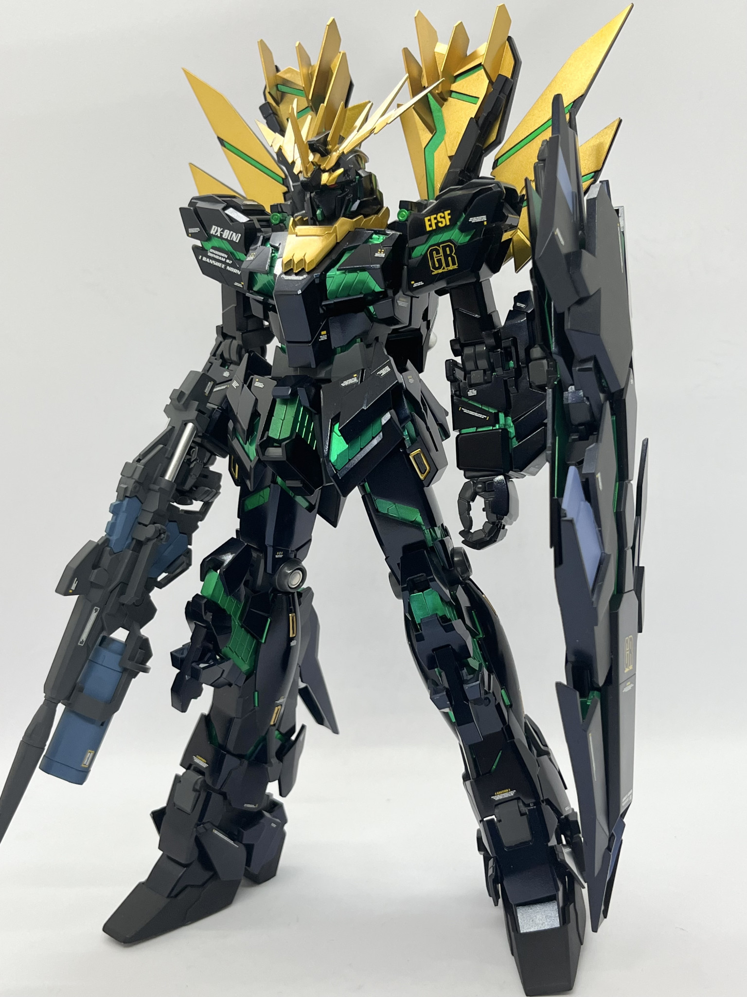 MGバンシィノルン 最終決戦仕様 全塗装 改修｜newtype07260703さんの