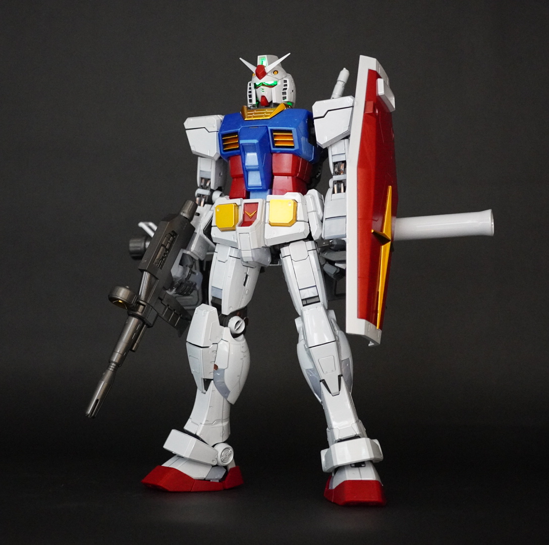 MGガンダム ver 3.0 チタニウムフィニッシュ｜ななみさんのガンプラ