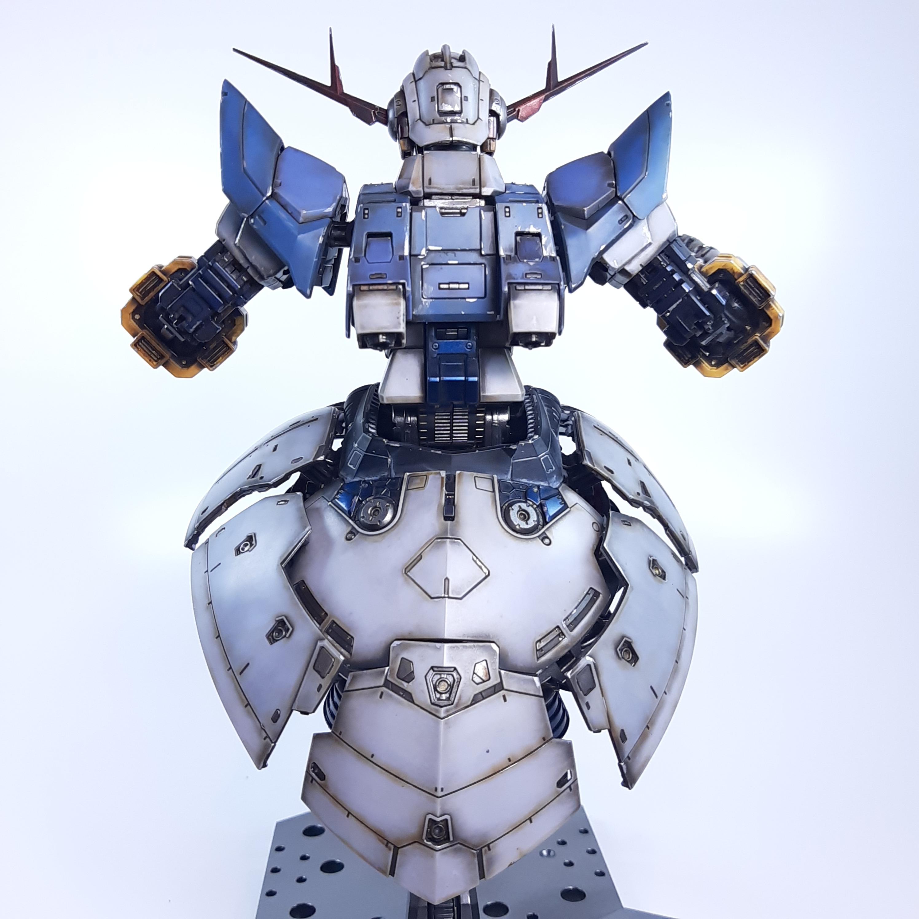 RGジオング完成品 （部分塗装・ウェザリング仕上げ） RGジオング完成品