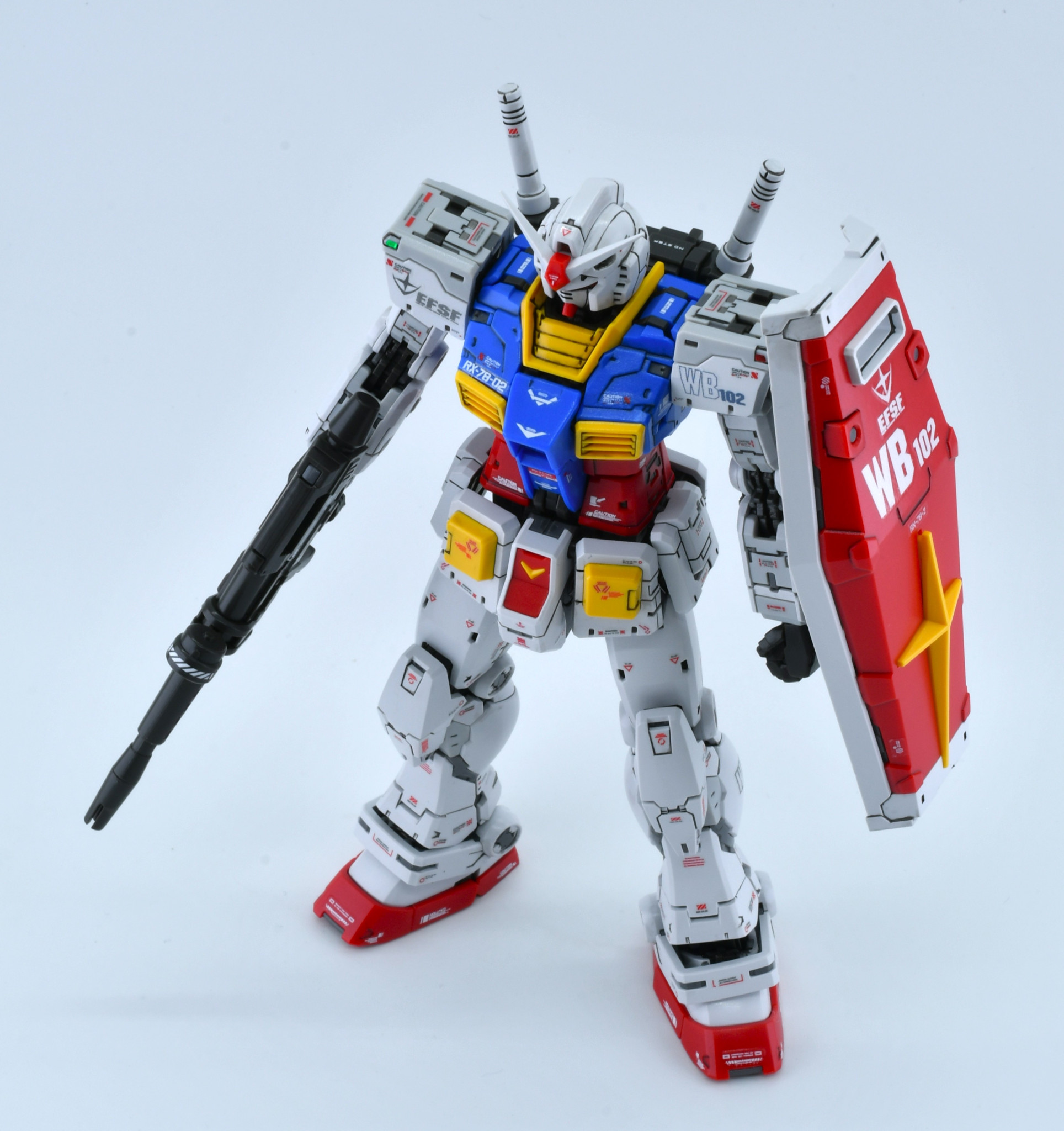 RG RX-78-2 GUNDAM ver.2.0｜meckさんのガンプラ作品｜GUNSTA（ガンスタ）
