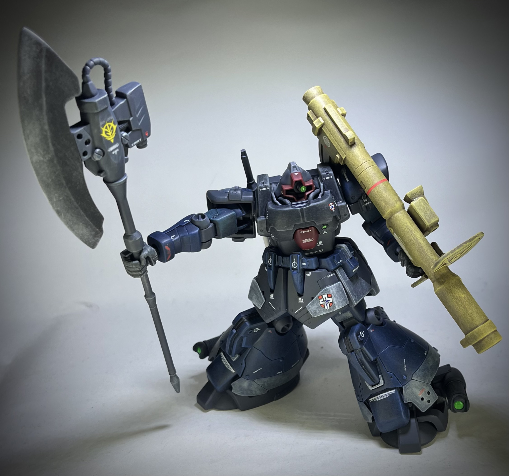 hg MS09fドムトローペン（ランバ・ラル専用機）｜ジオン残党さんの