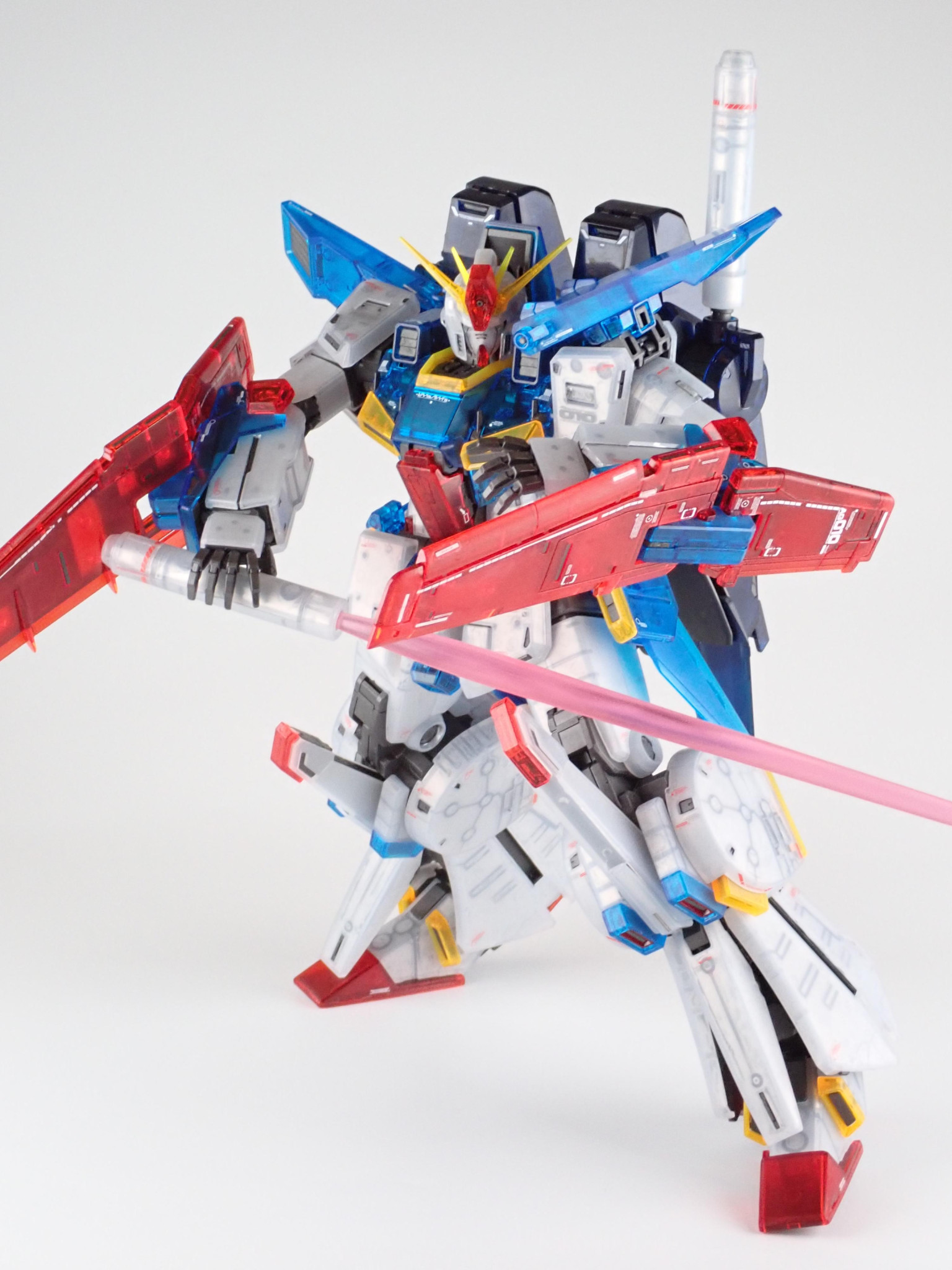 MG ダブルゼータガンダム Ver.Ka [クリアカラー]｜KJさんのガンプラ
