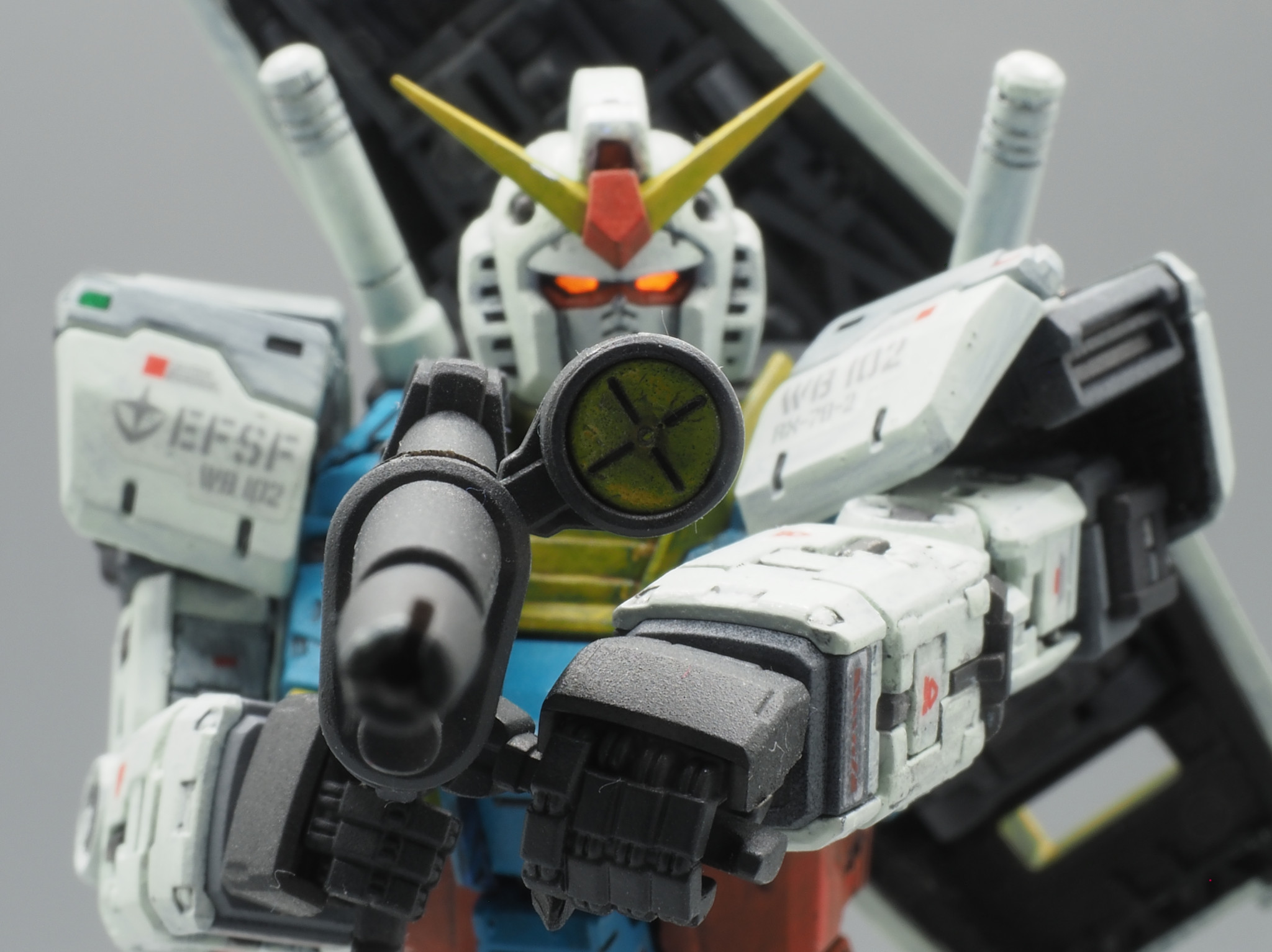 RG 1/144 RX-78-2 ガンダム Ver.2.0｜amineさんのガンプラ作品｜GUNSTA