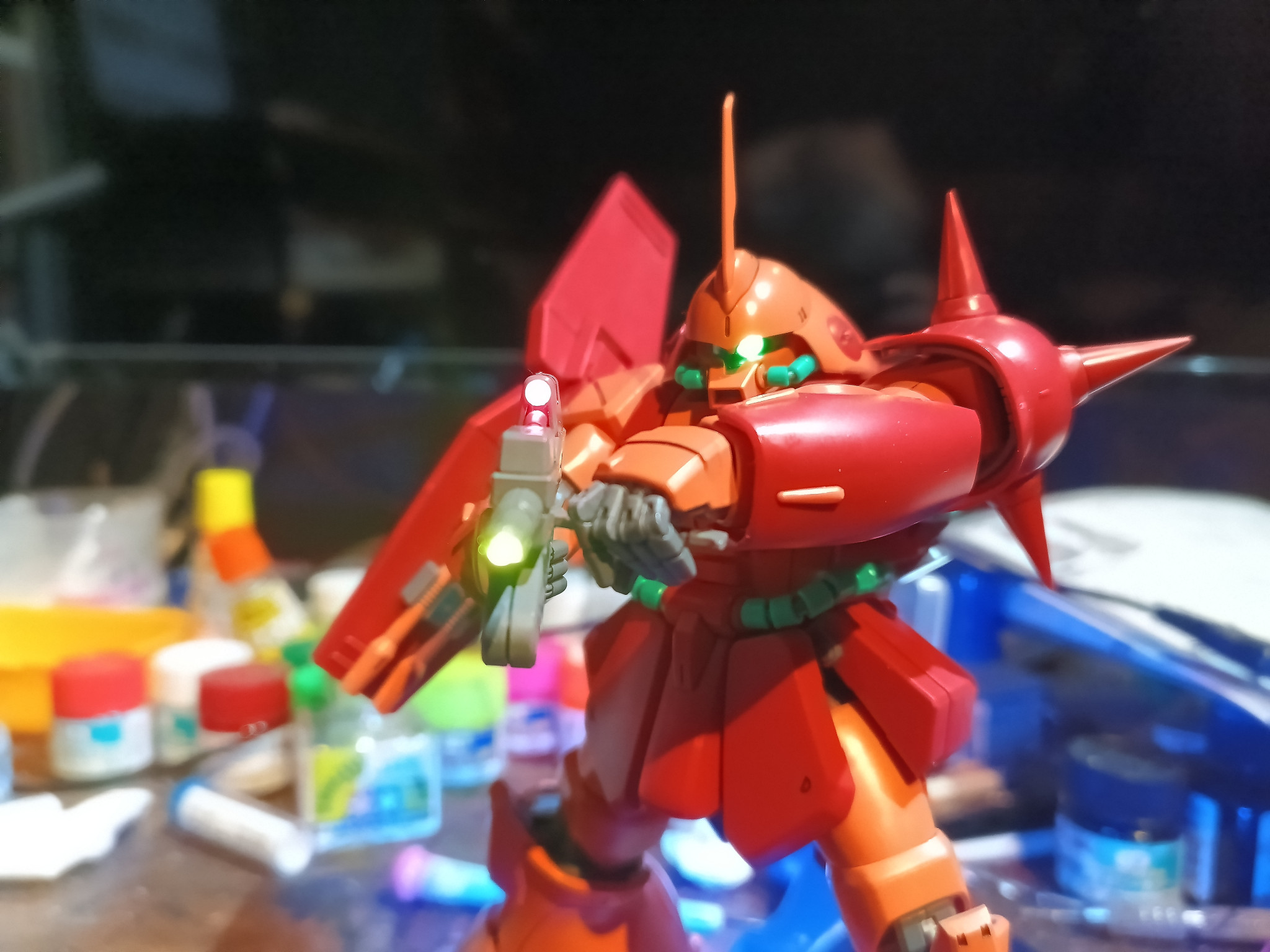 MG マラサイ LED組込｜福田 義康さんのガンプラ作品｜GUNSTA（ガンスタ）