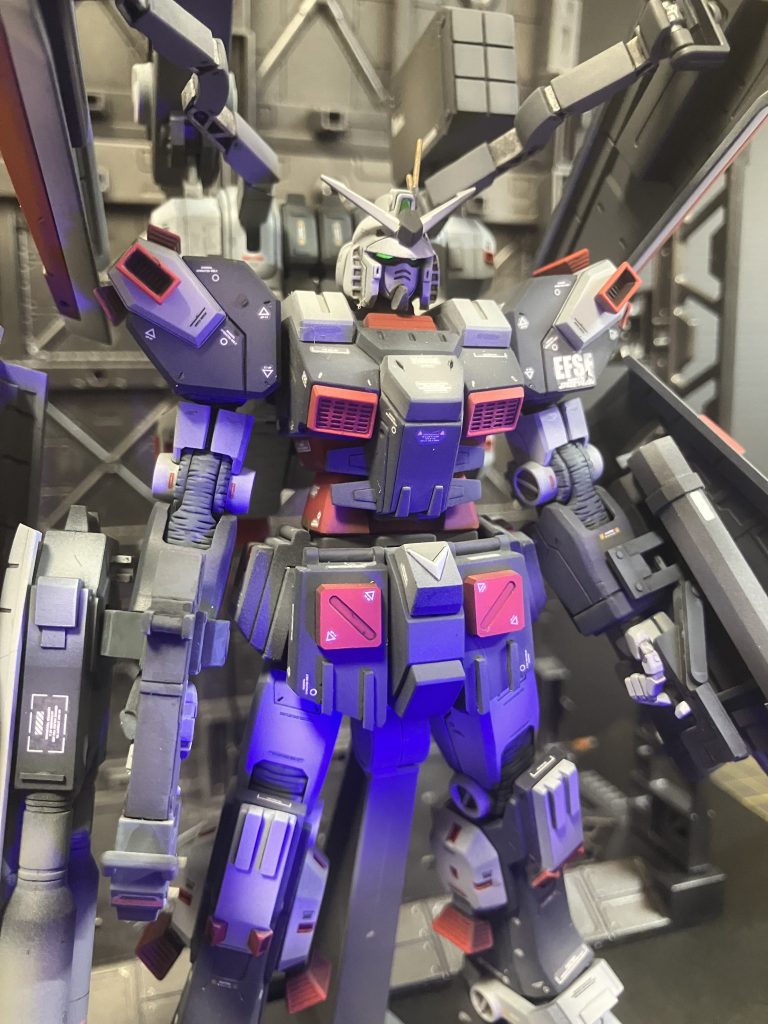 HG フルアーマーガンダム サンダーボルト版｜柔道明日さんのガンプラ