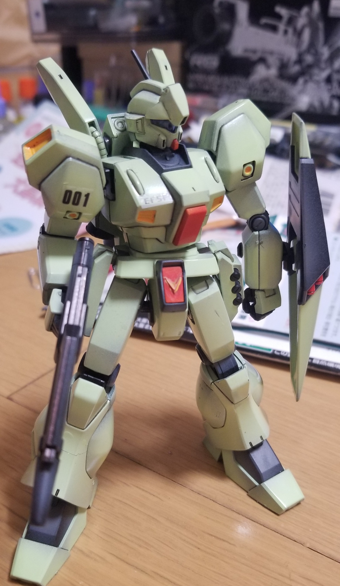 HG ジェガン｜nabewobillyさんのガンプラ作品｜GUNSTA（ガンスタ）