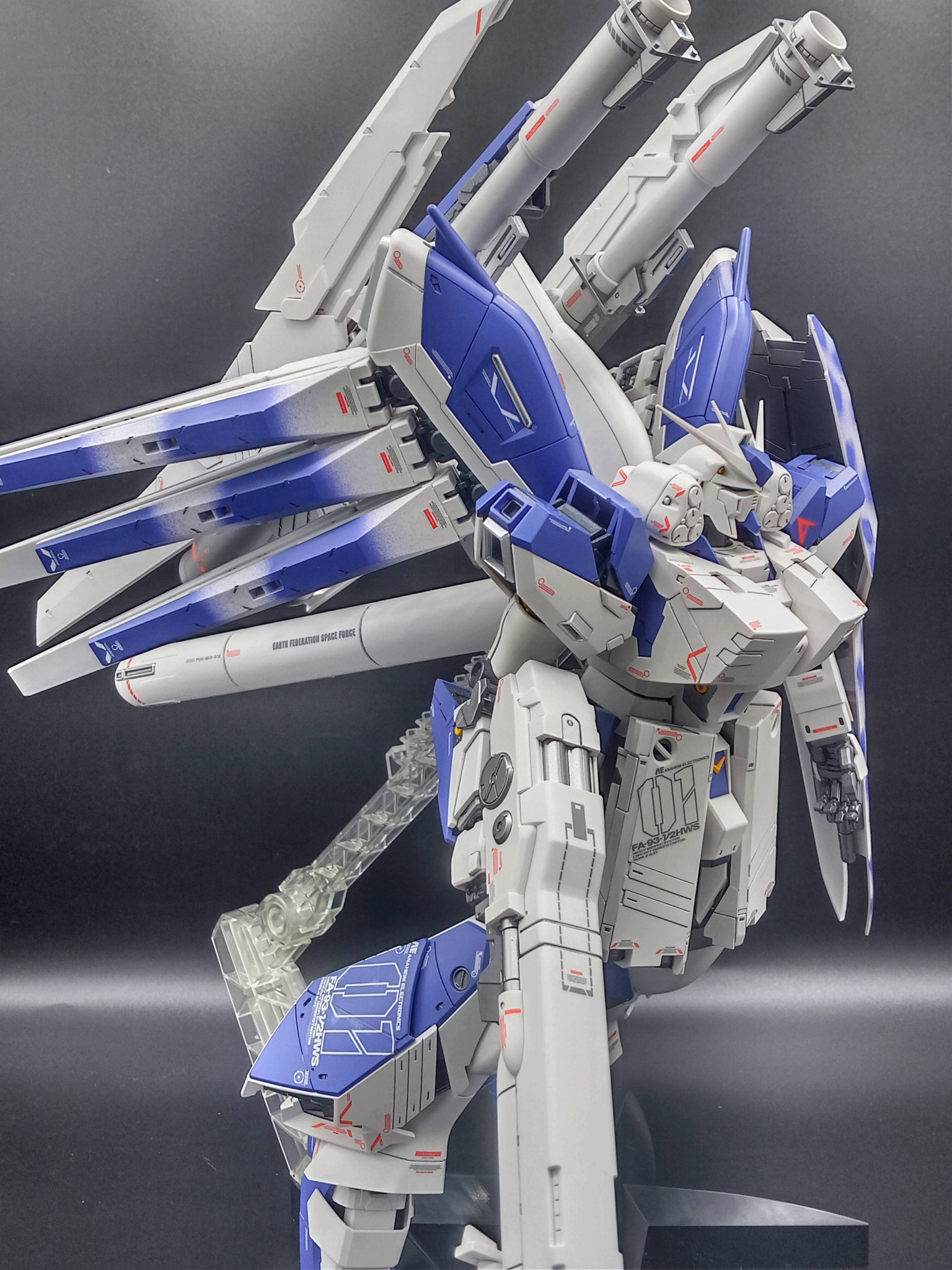 MG Hi-νガンダム HWS Ver.ka｜arataさんのガンプラ作品｜GUNSTA