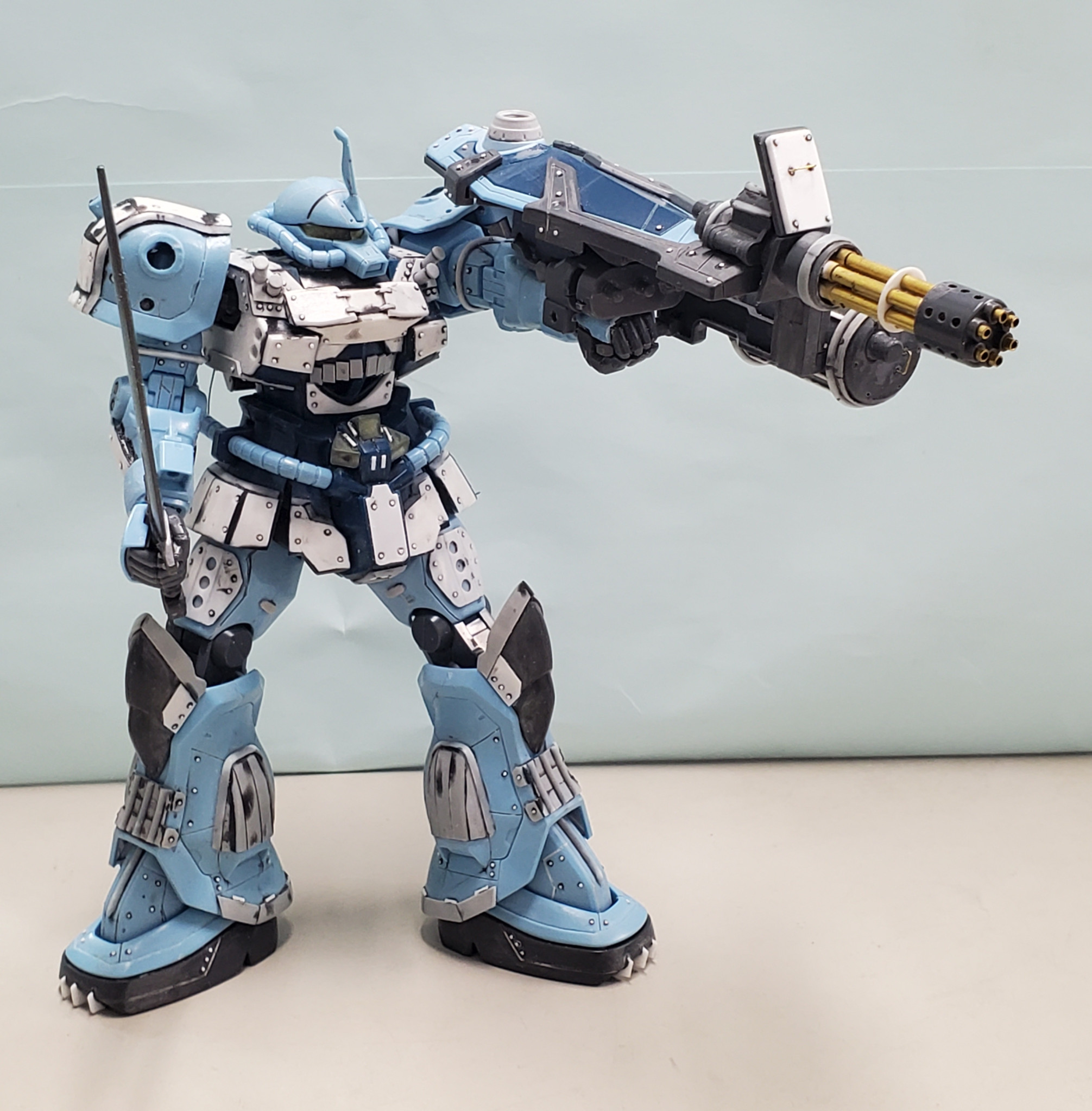 グフカスタム MS-07B-3｜keitoooさんのガンプラ作品｜GUNSTA（ガンスタ）
